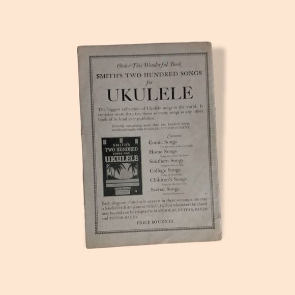 Vintage EZ Method for Ukulele and Ukulele Banjo Instructional Book - Picture 2 of 9